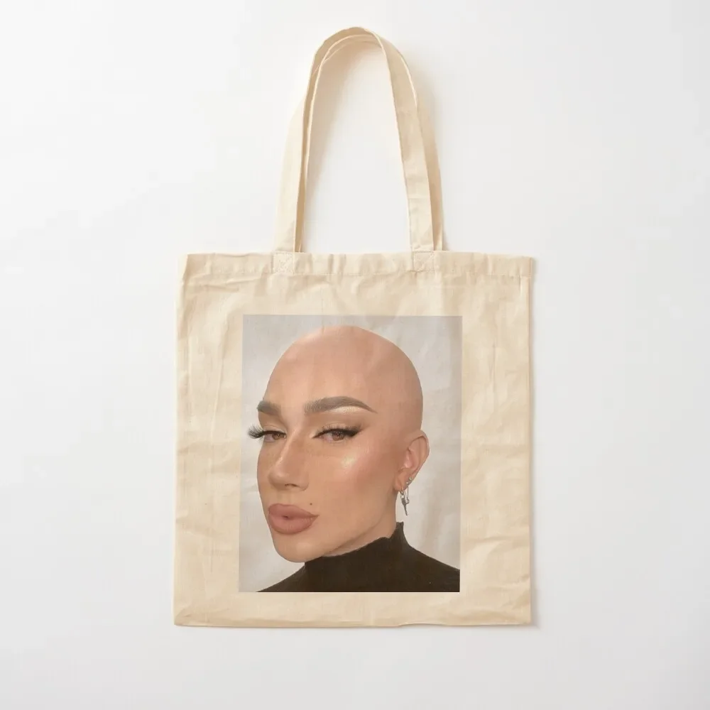 

James Charles Bald Tote Bag Shopper Shopper bag Shopper handbag Reusable bags Tote Bag