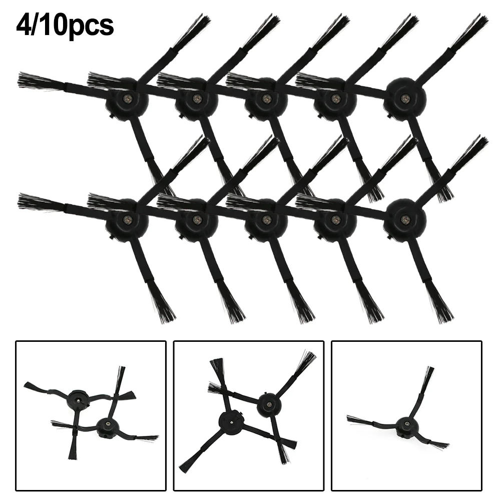 

4/10pcs Side Brushes For Eufys X8 Pro Series X8 Pro SES Vacuum Cleaner Accessories Replacement Parts Plastic Nylon Material