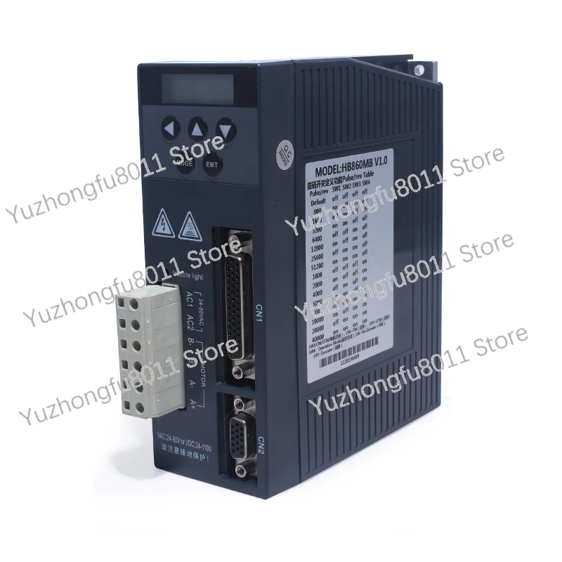 For 60 86 Series Hybrid Step,Servo Driver,Closed Loop Driver,HB860MB,AC24-80V Current 6A Default 200KHz/500KHz