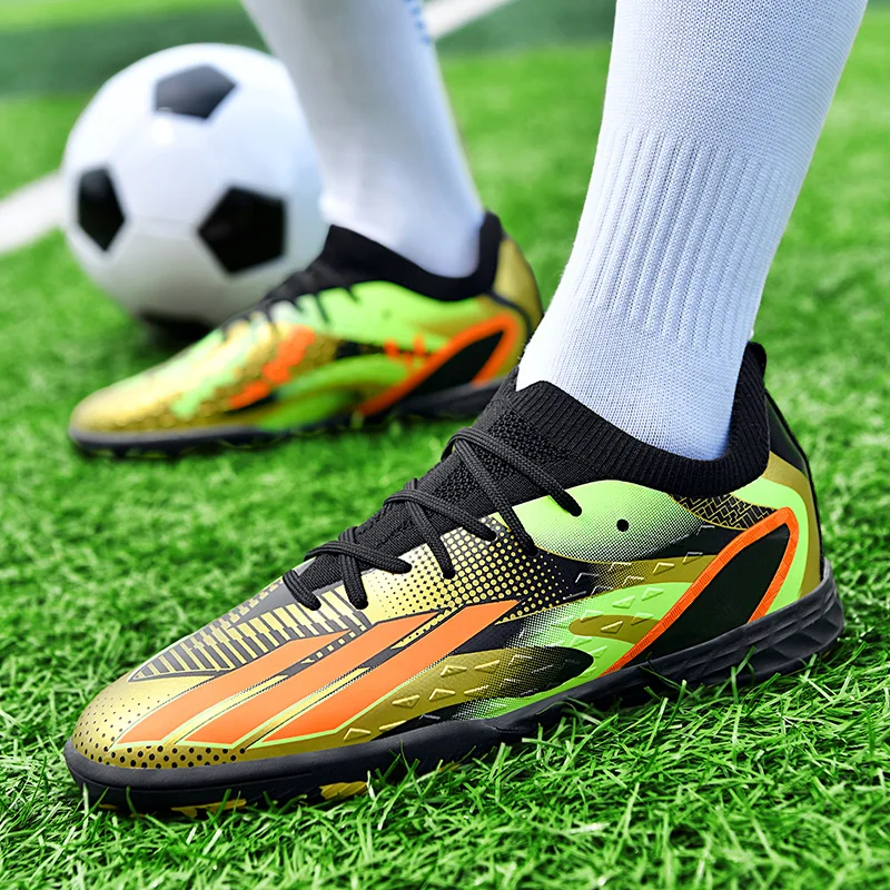 Original Men Football Shoes Boys Field Training Soccer Cleats Futsal Shoes Outdoor Sports Pro Soccer Shoes for Men