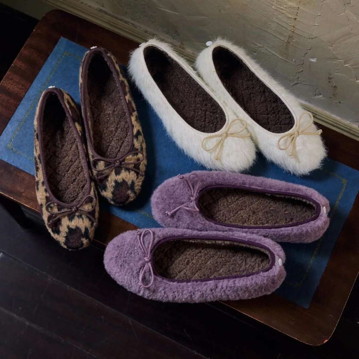 

Туфли Мэри Джейн с леопардовым принтом, женские, осенние, теплые, на мягкой подошве, повседневные, элегантные