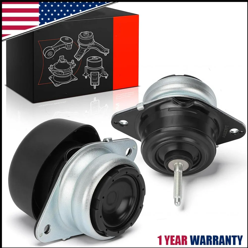 

2 PCS Car Engine Motor Mounts Front Left Right 6R3Z6038A BR3Z6038B For Ford Mustang 2005-2019 V6 3.7L 4.0L 4.6L 5.2L Car Accessories