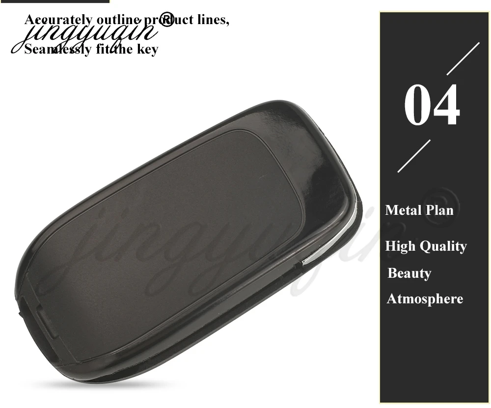 jingyuqin 2/3 Tasten VA2/VAC102 Klappbarer Autoschlüssel-Gehäuse für Renault Logan Duster Sandero Oroch ohne PCB-Gehäuse Ersatz – Detail 9