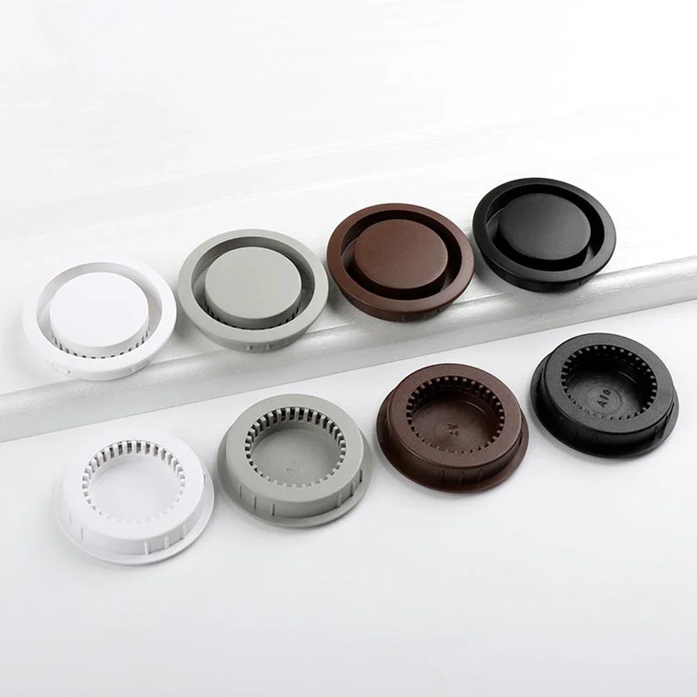 

Round Cabinet Air Duct Vent Steel Louver Mesh Hole Plug Decoration Cover Wardrobe Grille Ventilation Systems Diameter 50mm