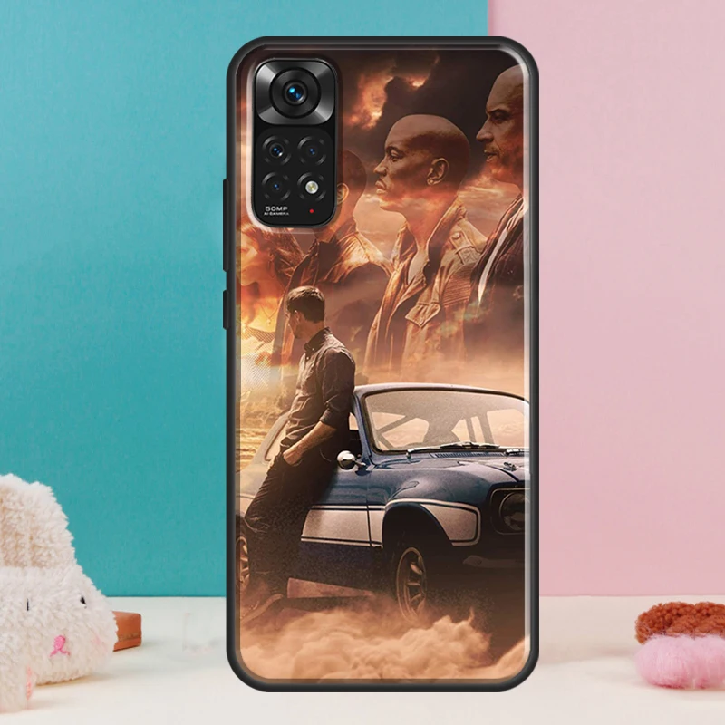 حافظة فيلم سريعة وغاضبة لهاتف Xiaomi Redmi Note 13 12 Pro 14 11 9 10 9S 10S 11S 12S Redmi 14C 13C 10C 12C