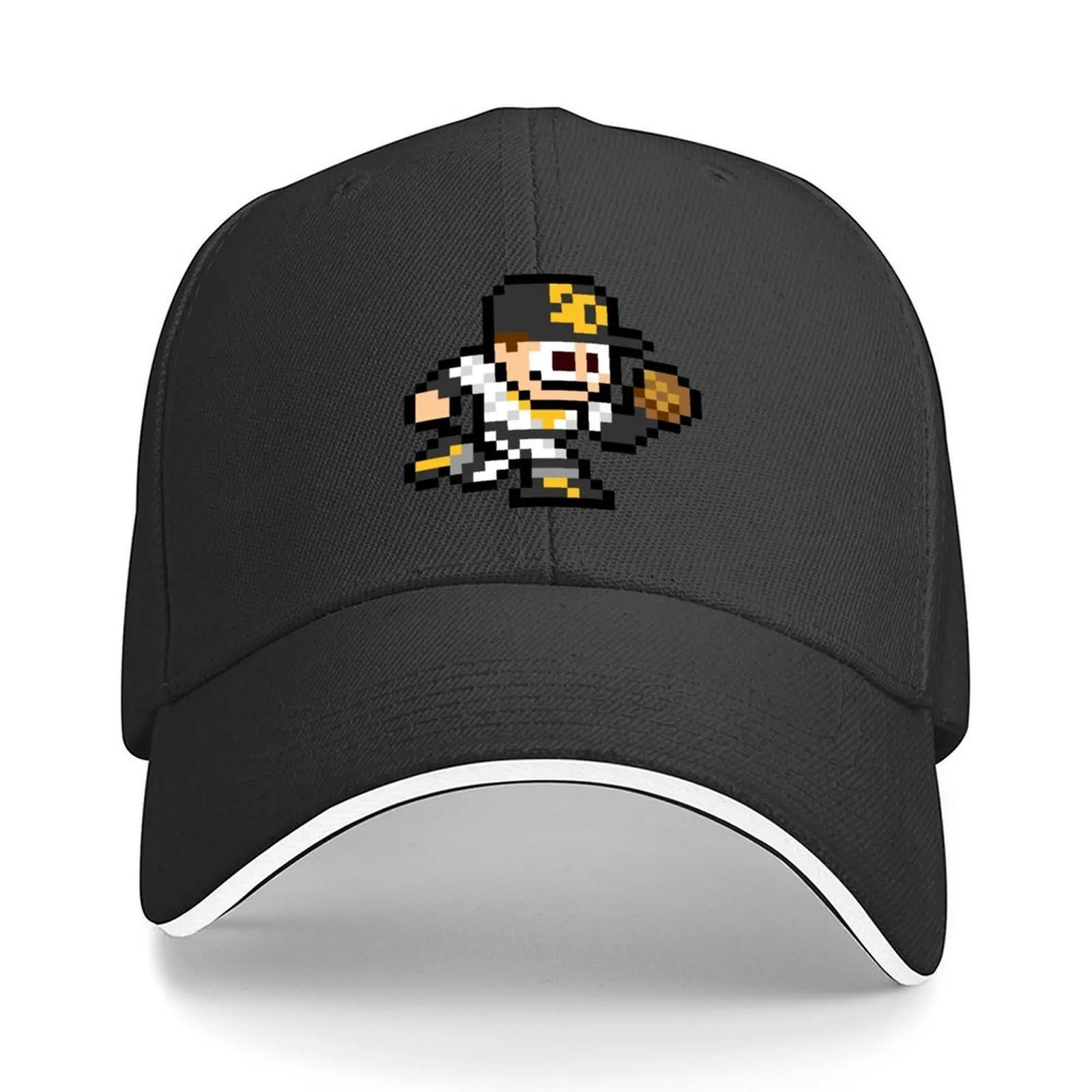 

San Diego (8-bit Player) Baseball Cap fishing hat Rave Golf Wear Hat Baseball Cap Designer Man Women's