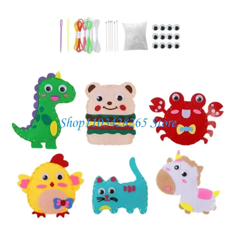 Dziecięcy Zestaw do szycia z tkaniny Niezwoleń