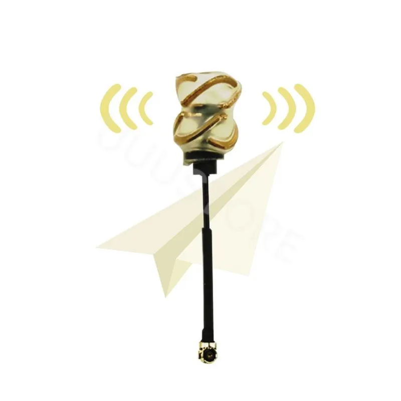 Maple Wireless Light 1S 5.8Ghz 2dBi Circular Polarization Lollipop Antenna RHCP IPEX for Mobula7 8 BETAFPV FPV Tinywhoop Drone