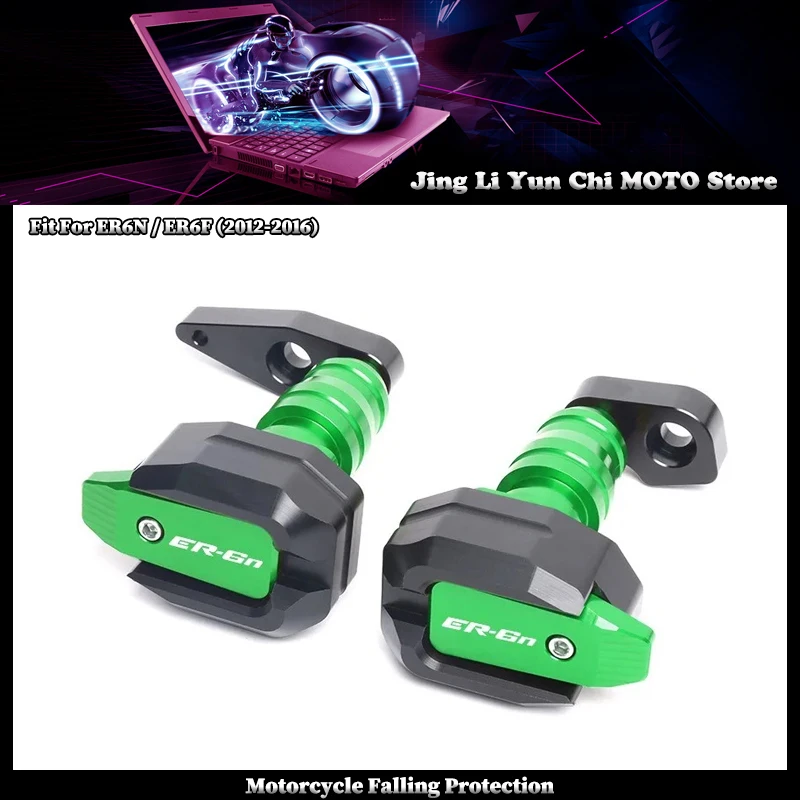 

Fit For KAWASAKI ER6N ER6F ER-6N ER-6F 2012-2016 Motorcycle Falling Protection Frame Slider Fairing Guard Crash Pad Protector