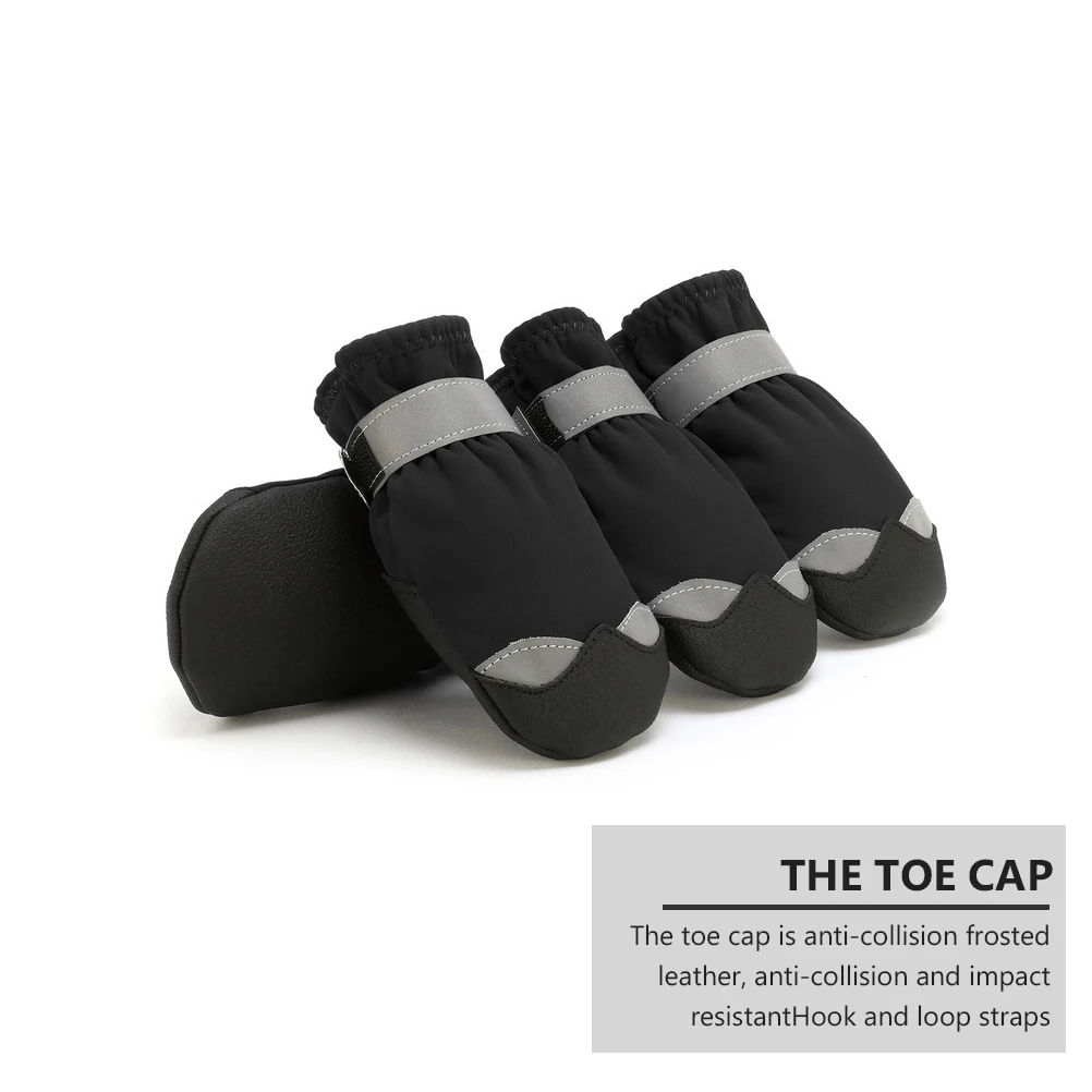 

Waterproof and Non-slip Dog Snow Boots Resistant Puppy Pet Shoes for Dogs Rain Booties