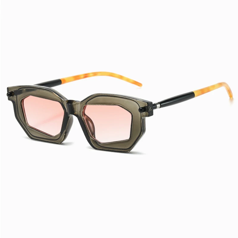 دروبشيبينغ موضة جديدة للرجال والنساء تصميم فريد من نوعه على شكل نظارات شمسية شخصية للتصوير في الشوارع نظارات شمسية كلاسيكية #6