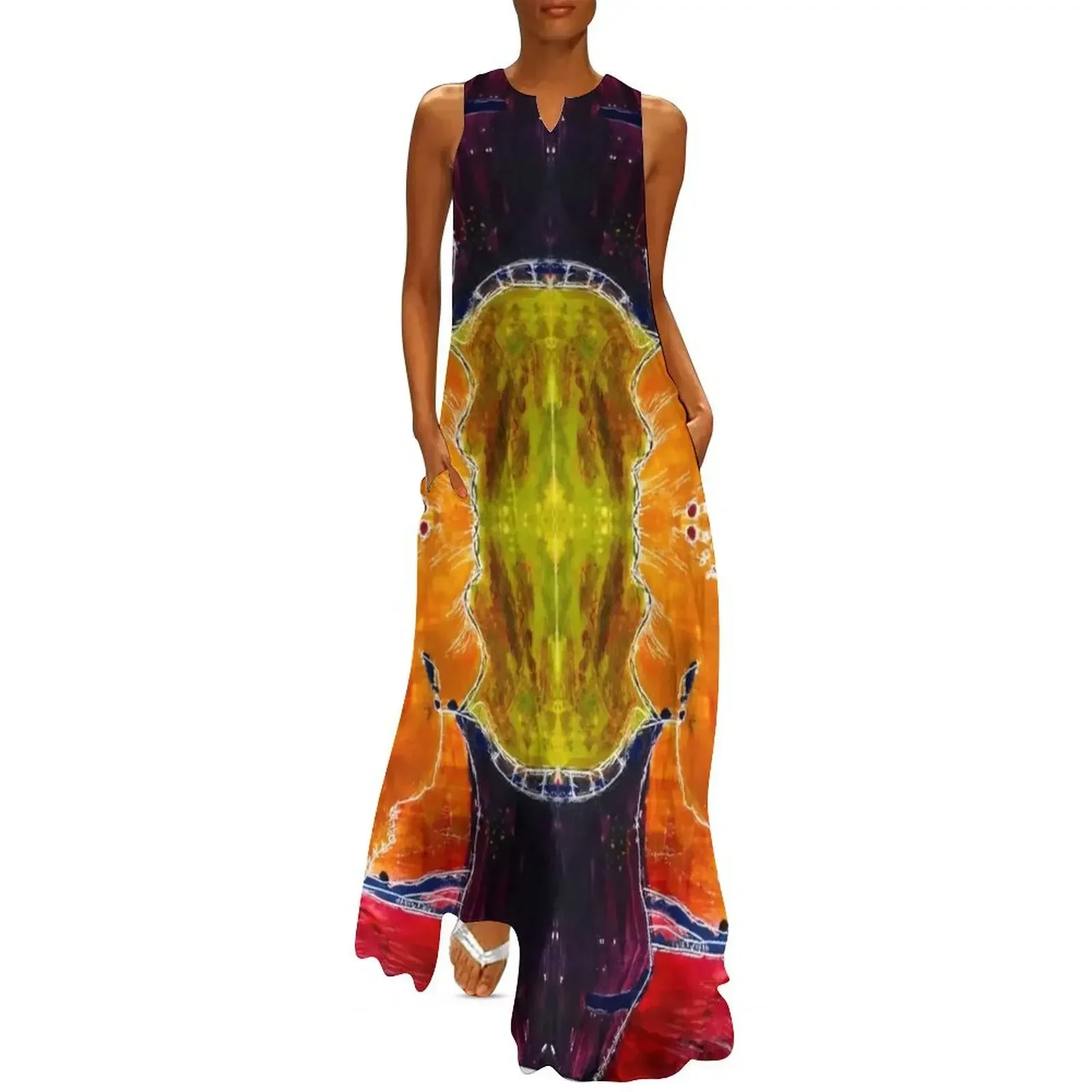 

Happier Worlds Long Dress evening dresses women Women long dress Woman clothes Dress