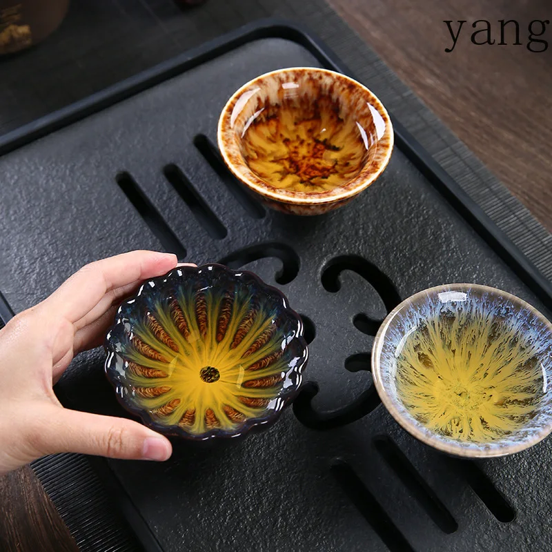 

cx ceramic tea cup Jian cup tea set business souvenir