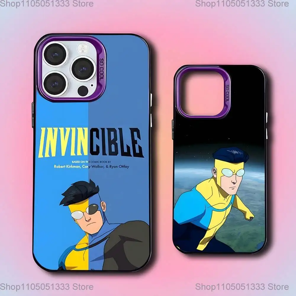 

Invincible M-Mark Atom_M Eve Phone Case For iPhone 16,15,14,13,12,11,Mini,Pro,E,SE4,XS,MAX Purple Candy Matte Cover