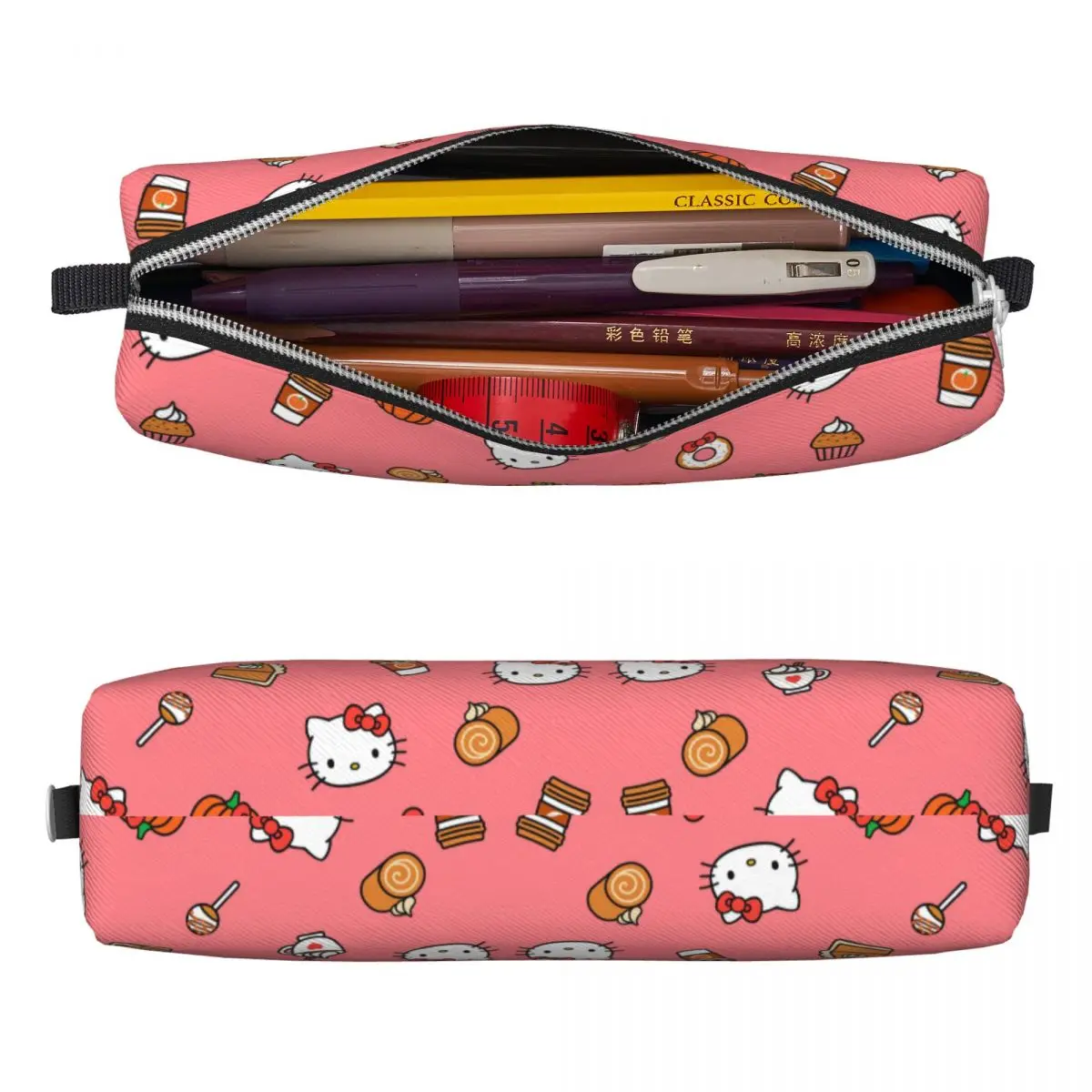 Hello Kitty Pencil Cases Classic Pen Holder Bags for Student Big Capacity Students School Gifts Pencilcases