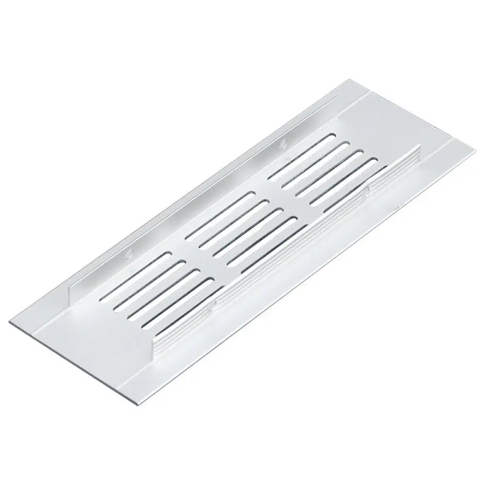 Aluminum Alloy Air Vent Rectangular Ventilation Grille Cabinet Closet Shoe Cabinet Cooling Mesh Cover Decorative Hardware