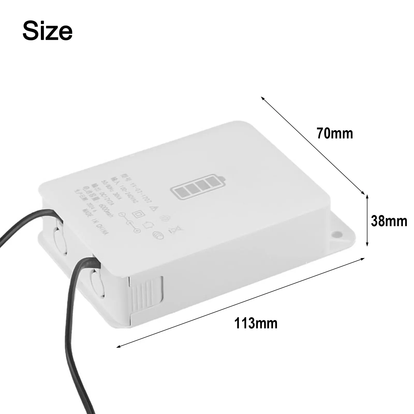 12V 2A Power Adapter For Outdoor Monitoring Camera For Mini UPS Uninterruptible Power Supply 5.5x2.1mm DC Jack Backup For Batter