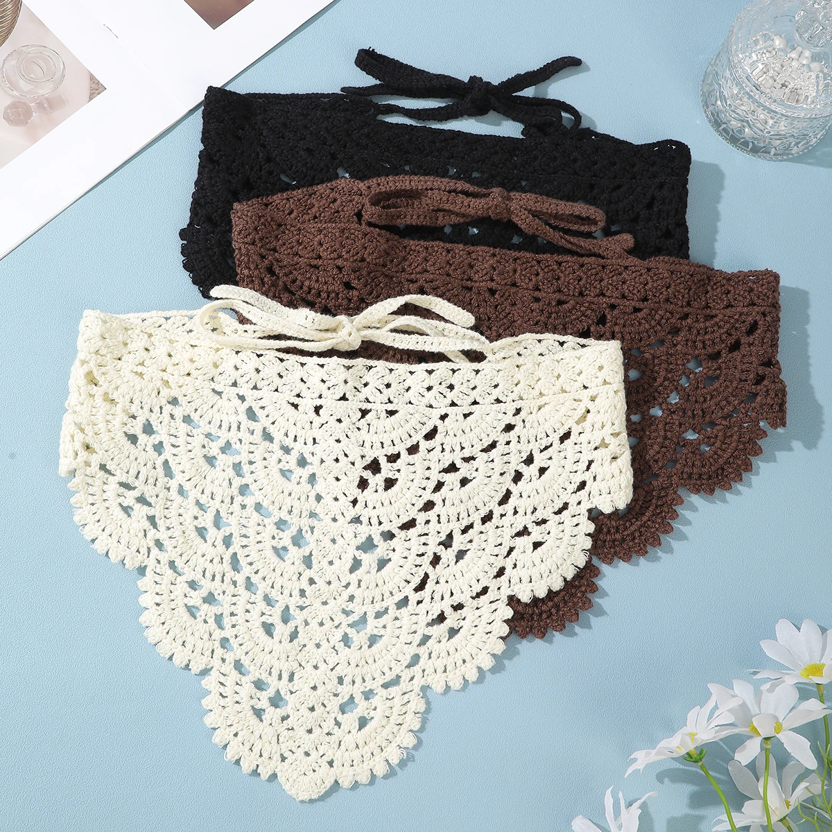 

Knitting Headbands Women Bohemia Hair Scarf Headwear Beach Styling Fashion Hair Accessories Hair Scarf Bandana Headwear