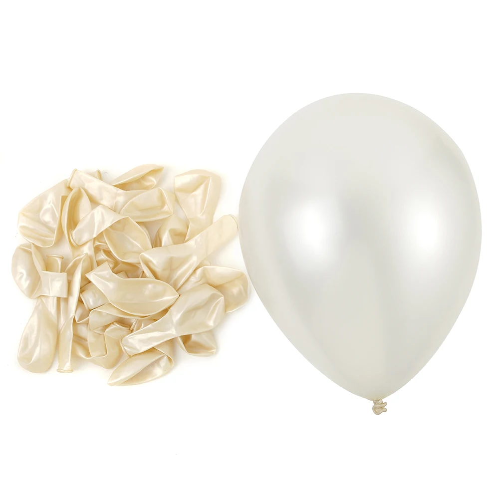 Milk White Pearl Balloon 5/10/12inch Latex Ballon Set Garland Wedding Birthday Decoration Party Supplies Baby Shower Globos Gift