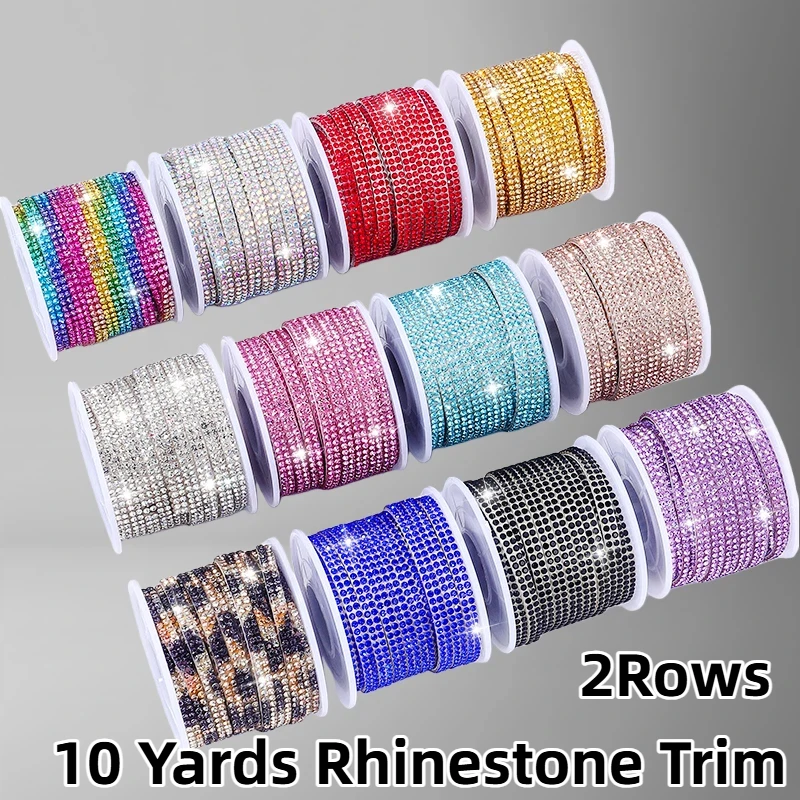 QIAO 10ヤードロール 自己粘着ガラスラインストーン飾り - Hotfix Rhinestone Sheet のレビューと価格