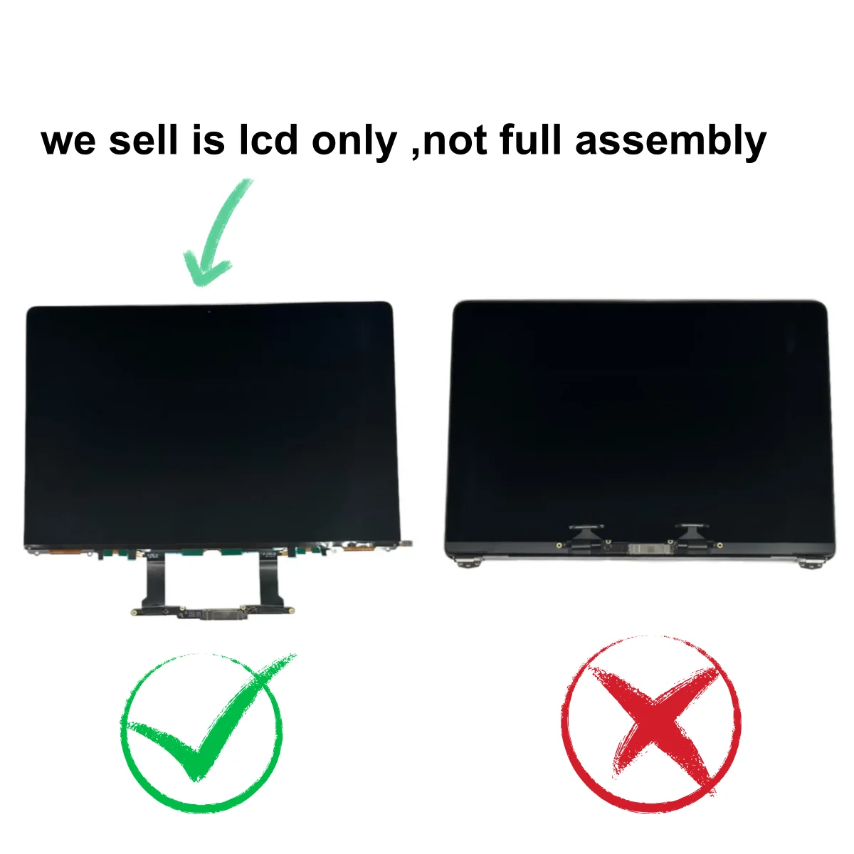 2022 Year Genuine  A2681 XJS LCD Display Screen for Macbook Air M2 13" Full Assembly Replacement EMC 4074