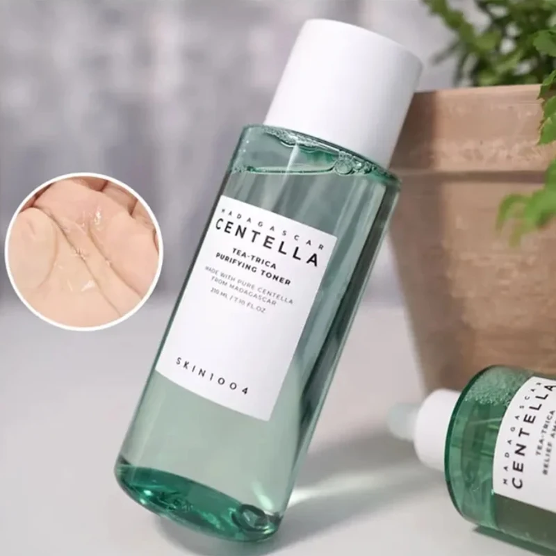 Korea Centella oczyszczająca 210ml Toner kojący nawilżający pielęgnację trądziku odmładzanie skóry nawilża esencję rozjaśniającą produkt do skóry