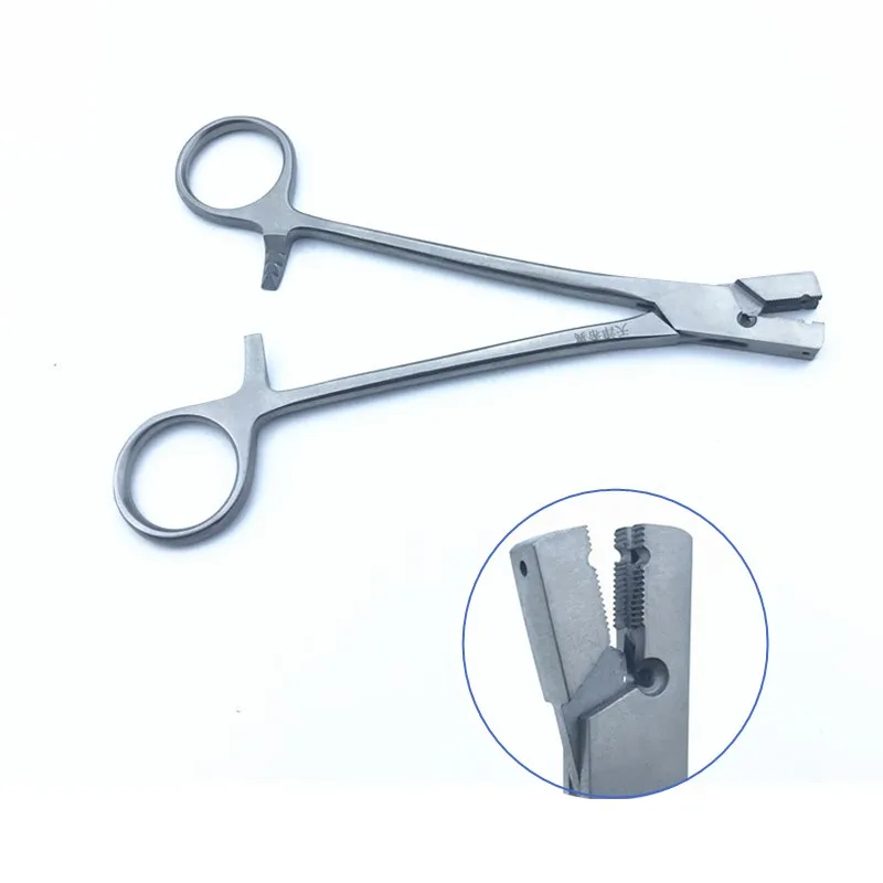 Orthopedic Cerclage Wire Twister Wire Ligature Forceps wire Cutter Stainless steel Veterinary Bone surgical instrument