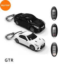 Car Shape Model Car Key Fob Case Cover Suit For NISSAN GTR Sport Car Model Key Case Cover