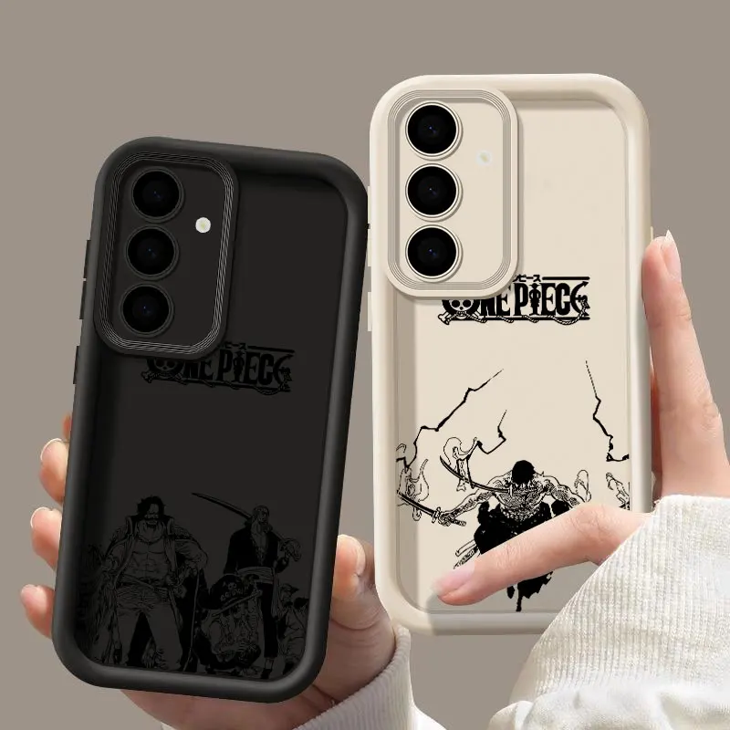 

Hot Ones Pieces Manga Phone Case For Samsung S26 S25 S24 S23 S21 S20 Ultra Funda For Galaxy S25 S24 FE S26 Plus Silicone Cover
