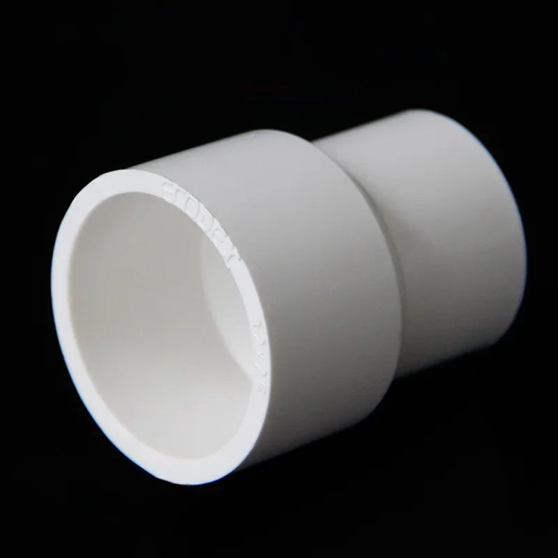 1-10pcs 20/25/32/40~315mm White PVC Straight Reducing Connector Water Pipe Fitting Garden Irrigation Water Tube Aquarium Adapter