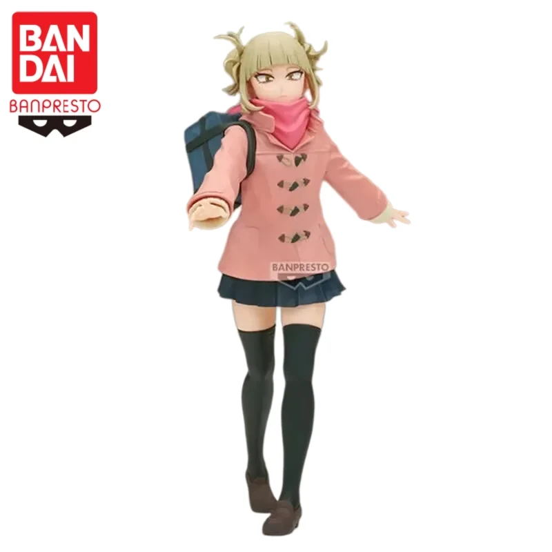 

In Stock 100% Original Bandai My Hero Academia Glitter&glamours Duffel Coat Himiko Toga Figure Anime Model Genuine Boxed Toy