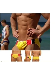 BOYTHOR New branding Advanced customization Men's swimming trunks The low contrast color Sexy swimsuit