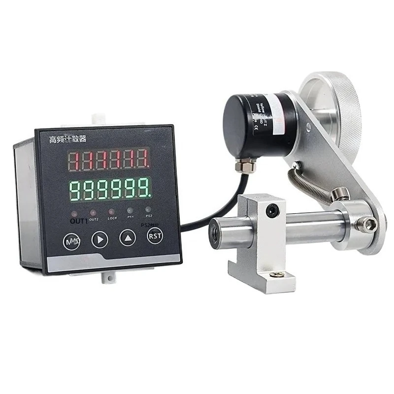 for High Frequency Meter Counter High Precision Roller Type 485 Communication Digital Display Edge Banding Machine Encoder