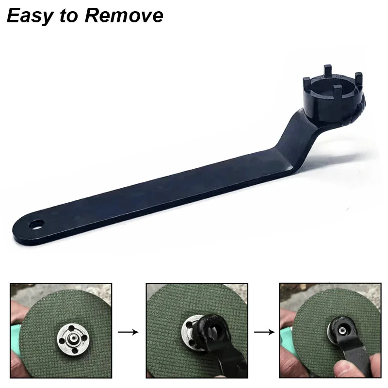 Angle Grinder Wrench Pin Key Spanner Manual Universal Plate Removal Lock Nut Flange Remover Repair Tool Accessories Type 100