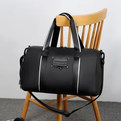 Casual Men's Handbags Large-capacity Top-Handle Bags Wet Dry Separation Fitness Bag Travel Totes Bag Multifunction Crossbody Bag