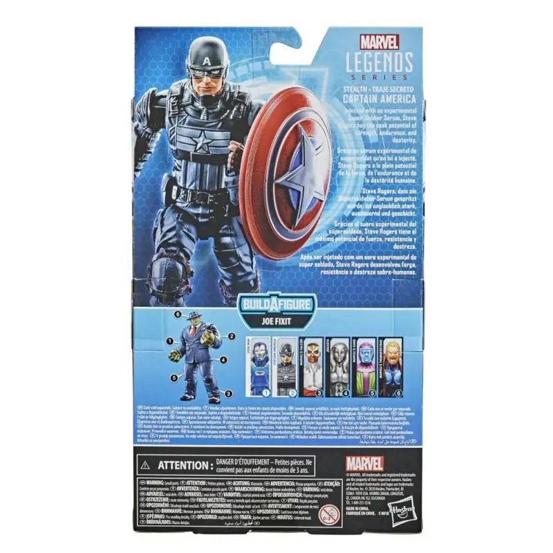 Hasbro Marvel Legends Gamerverse Avengers Kapitan Ameryka 6-calowa figurka prezent urodzinowy