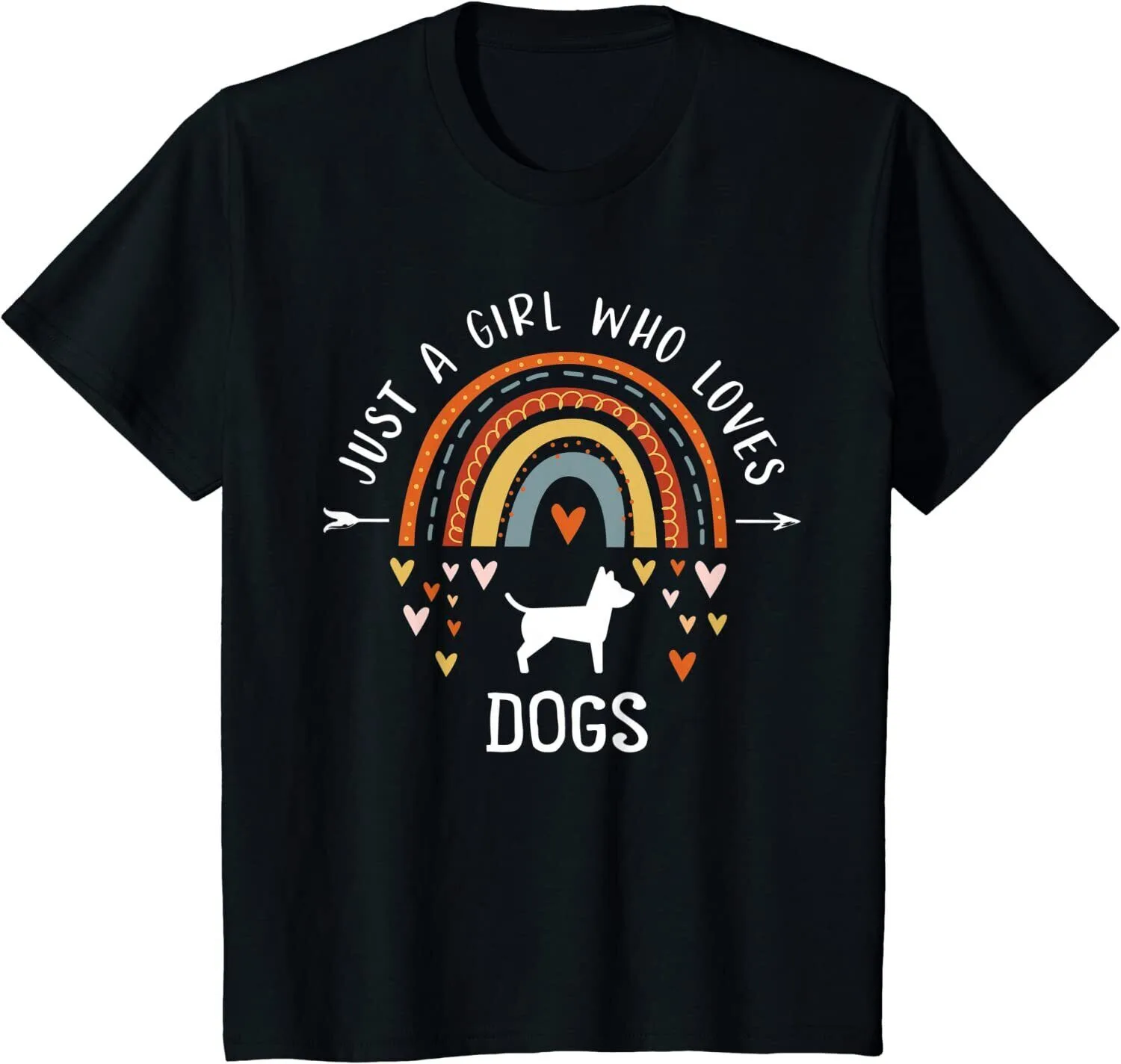 Just A Girl Who Loves Dogs Great Gifts For Dog Lover Unisex T-shirt S-5XL