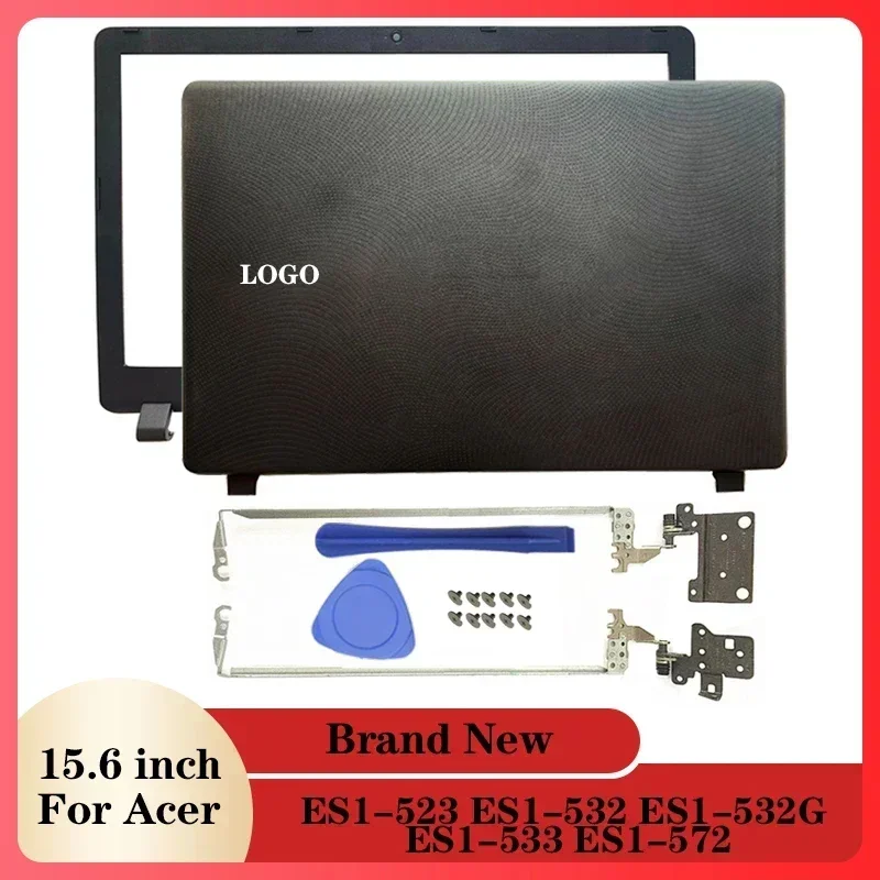 

NEW Laptops Screen LCD Back Cover/Front Bezel/Hinges Laptop Accessories For Acer Aspire ES1-523 ES1-532 ES1-532G ES1-533 ES1-572