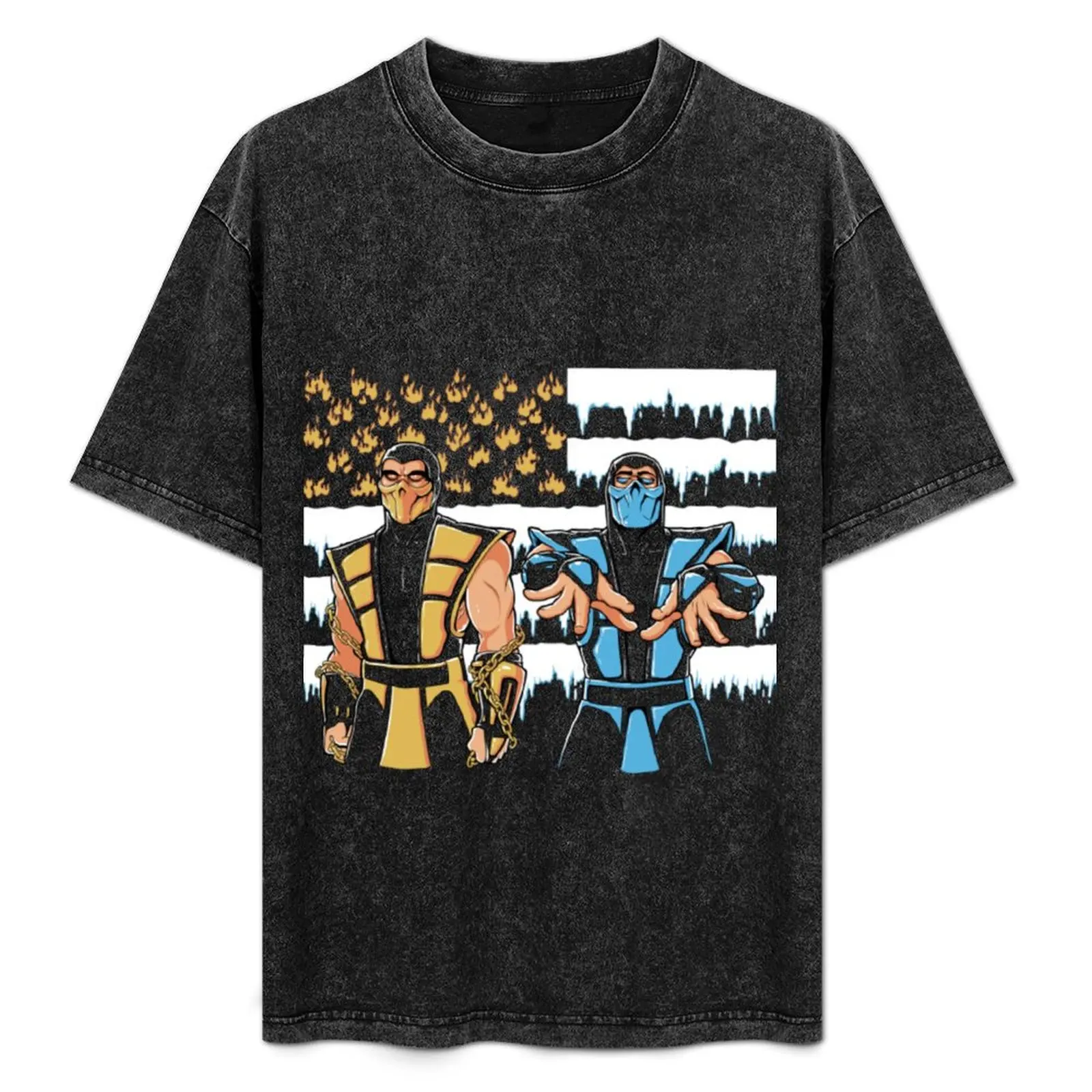 

Mortal Kombat Black Dragonia T-Shirt Classic Basic Casual T-Shirt
