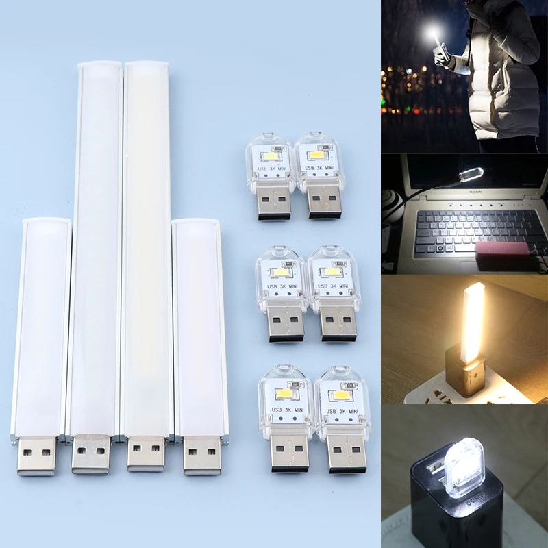 Lampka LED USB Ultra jasny lampa do czytania lampka nocna 2/10/20 Led do notebooka
