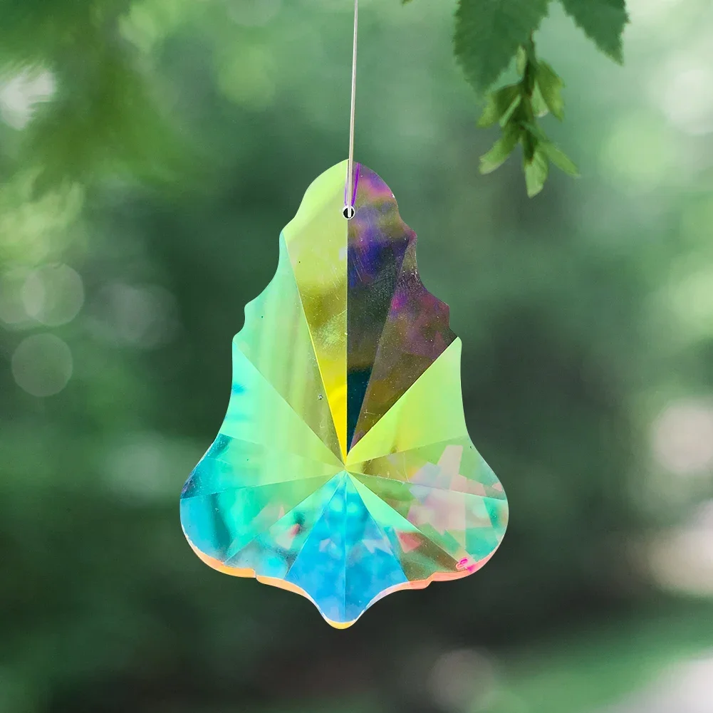 Poignée de noël en cristal, 75mm