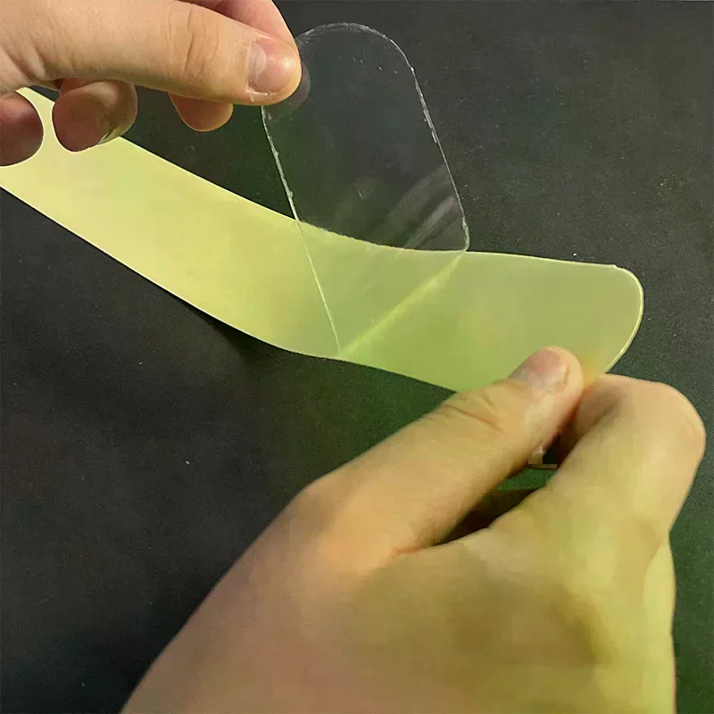 Pickleballs Paddles Protection Tape Transparent Racquet Head Guard Protective Guard Paddle Protector Racket Edge Protection Tape