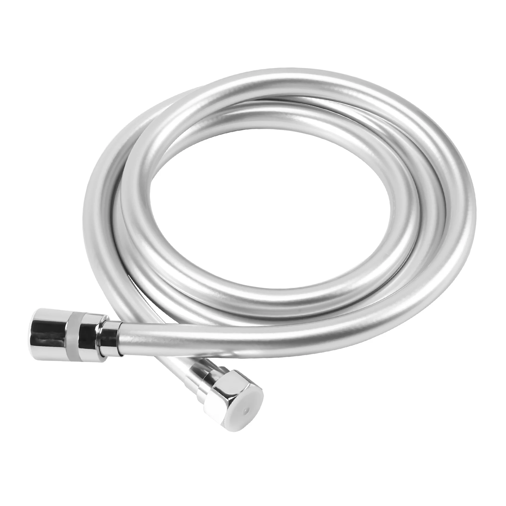 

BIFI-PVC утолщенный гладкий душевой шланг высокого давления с защитой от намотки для ванны, ручная насадка для душа, гибкий душевой шланг-1,5 м