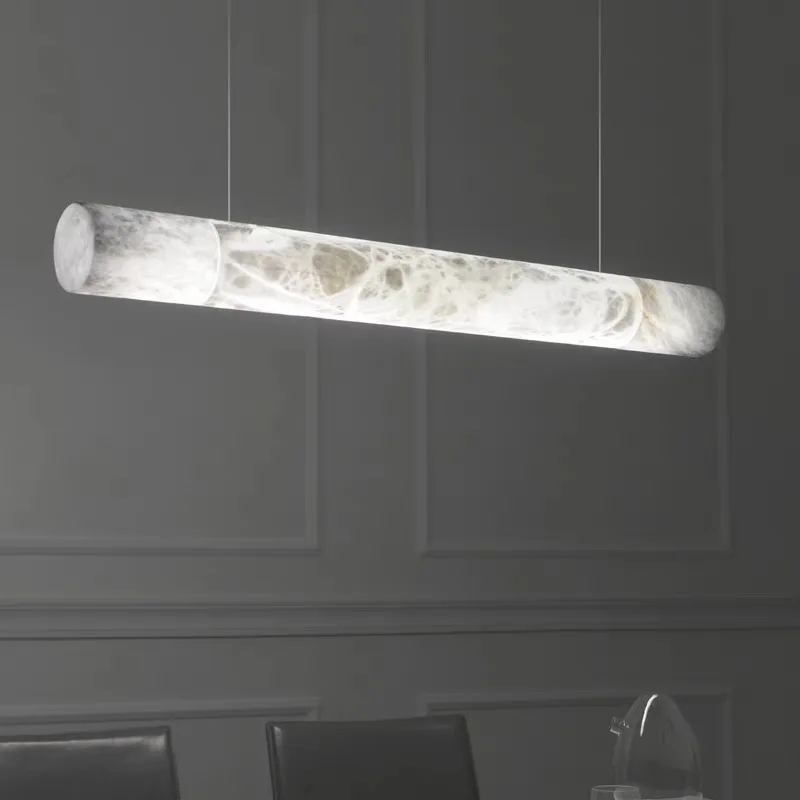 

Modern Nordic Contemporary APCITL Marble Chandelier LED Dimmable Adjustable Height E12 Base AC Compatible 3000K Warm White Room