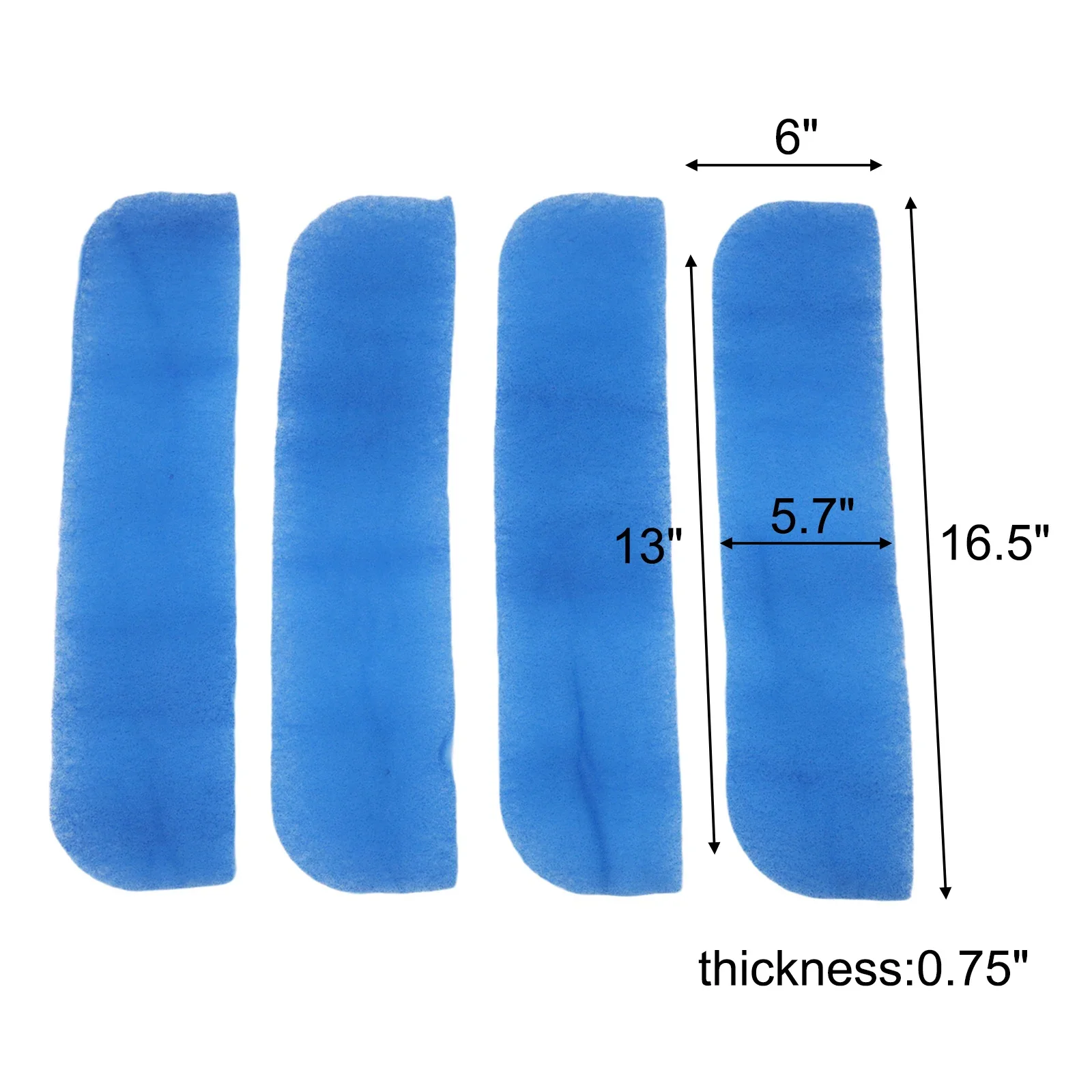 4 Pcs RV Air Conditioner Filters For Coleman 6