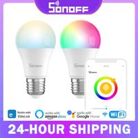 SONOFF B05-BL-A60/A19 Led Bulb Dimmer Wifi Smart Light Bulbs 220V-240V Remote Control Light Bulb Works With Alexa Google Home