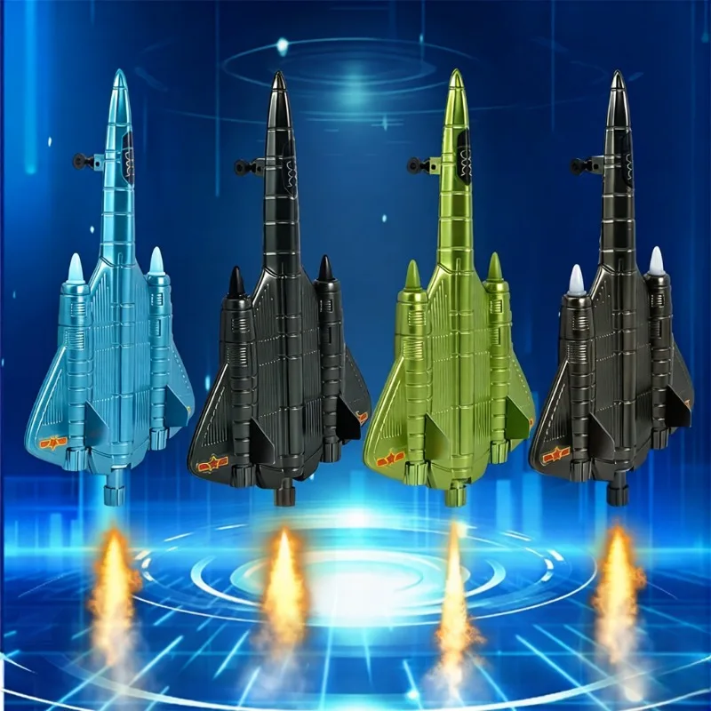 1/2 Piece Set with Random Colors, Fighter Jet-Shaped Black Gel Pen, Detachable Toy Pen for Elementary School Boys, Educational Ballpoint Pen, High Aesthetic Value, Suitable for Office Stationery and Gifts
