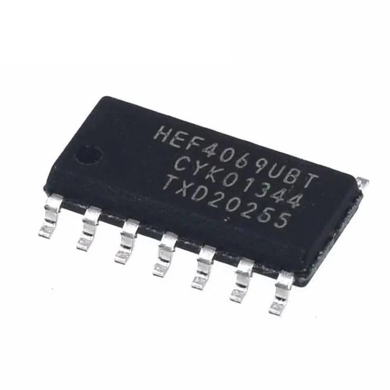 20PCS HEF4069UBT  HEF4069   HCF4069 CD4069UBM  HEF4069BT SOP-14 Plastic protective casing