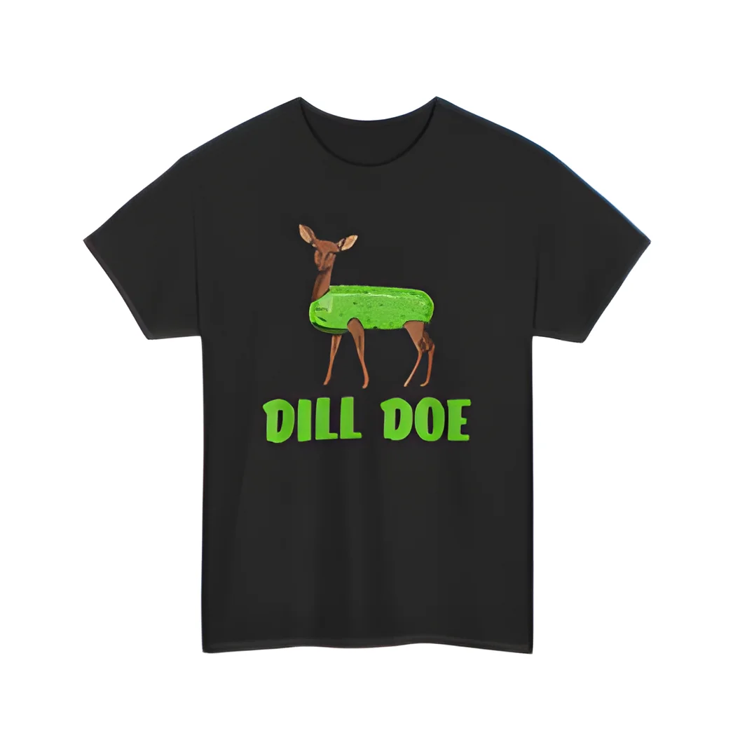 Brand new, hot, Dill Doe T-shirt | Punk kimchi deer pattern | Funny T-shirt