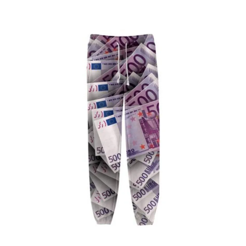 3D US Dollar Money pantaloni della tuta pantaloni da jogging pantaloni Casual uomo/donna Harajuku pantaloni della tuta Hip Hop Pantalon Homme